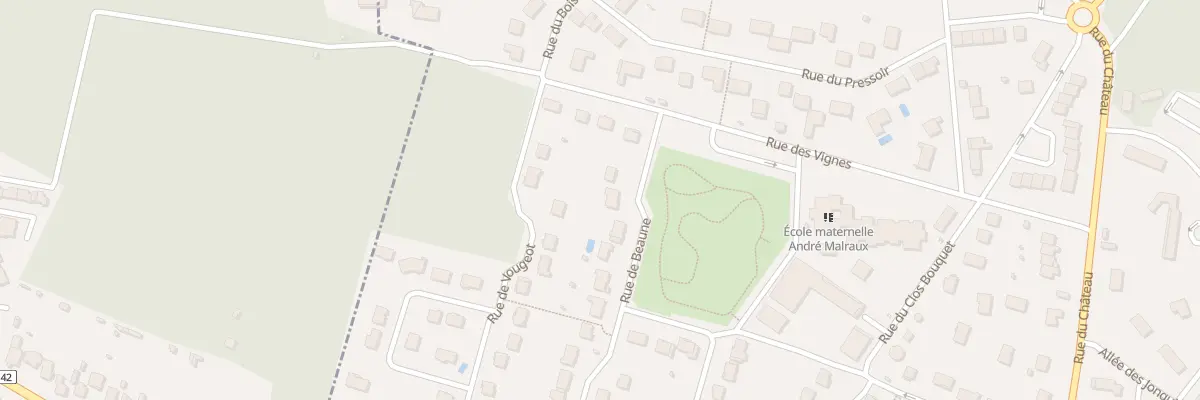 Plan du 6 Rue de Beaune à Boissise-le-Roi
