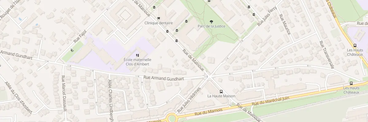 Plan du 84 Rue de Malnoue à Noisy-le-Grand