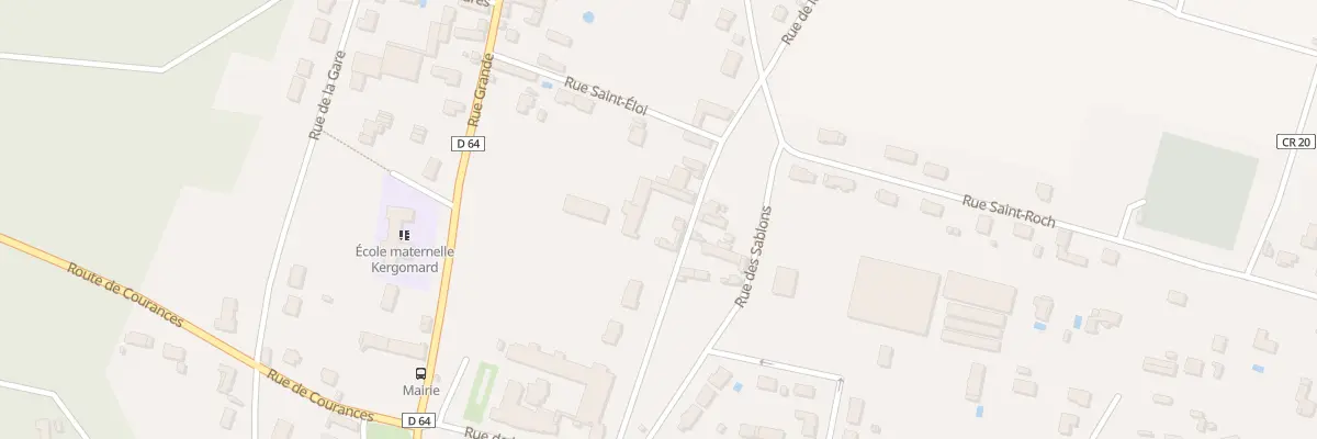 Plan du 311 Rue Neuve à Arbonne-la-Forêt