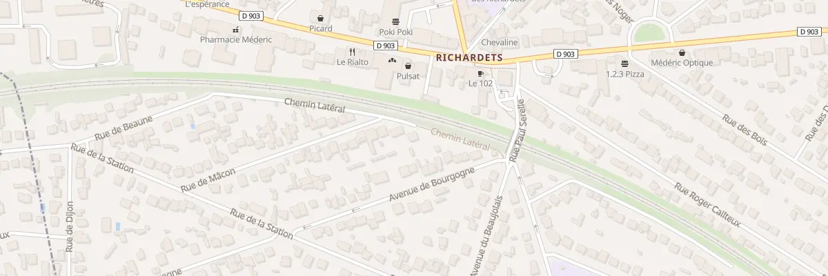 Plan du 21B Che Lateral à Noisy-le-Grand
