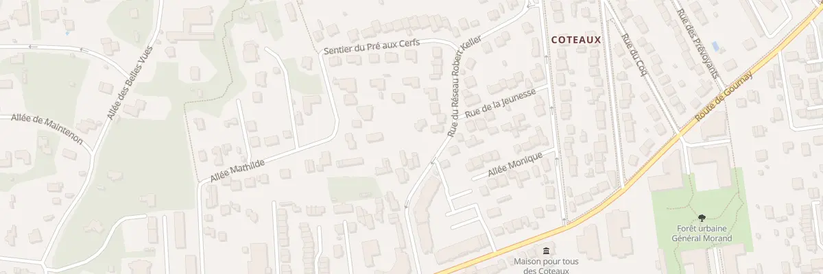 Plan du 17 Rue du Réseau Robert Keller à Noisy-le-Grand
