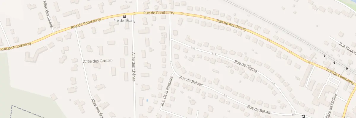 Plan du 42 Rue de Bel Air à Boissise-le-Roi