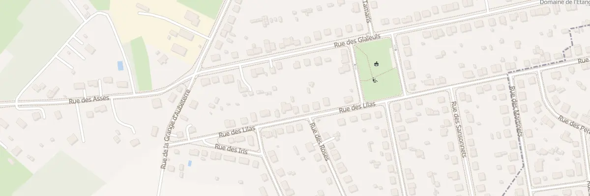 Plan du 32 Rue des Lilas à Domérat