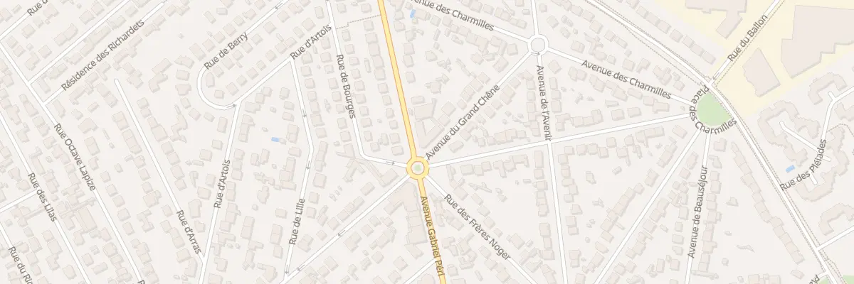 Plan du 28 Av Gabriel Péri à Noisy-le-Grand