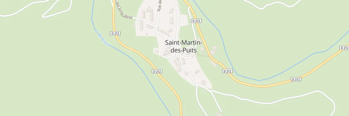 Plan du 5036 Le Village à Saint-Martin-des-Puits