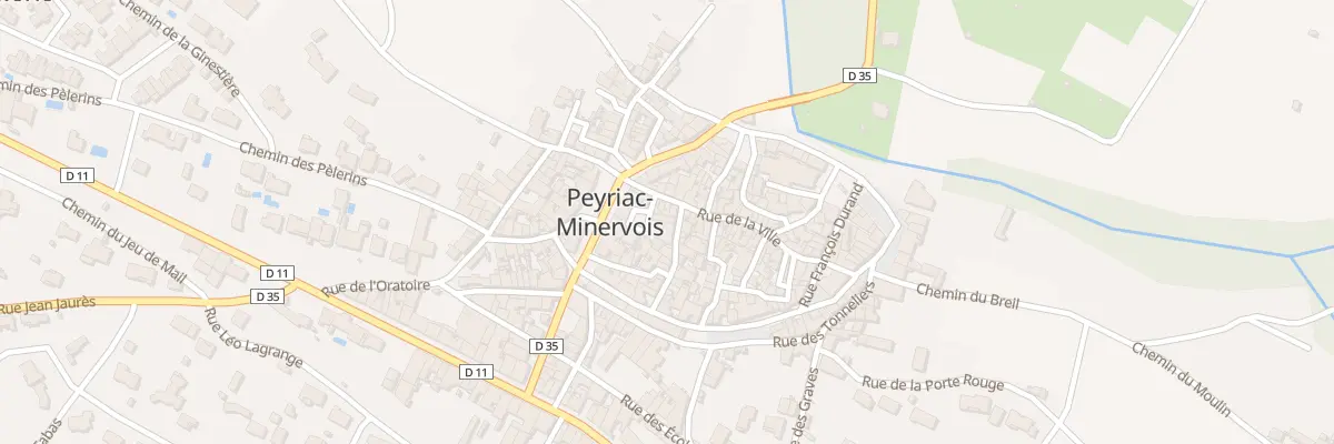 Plan du 130 Le Village à Peyriac-Minervois