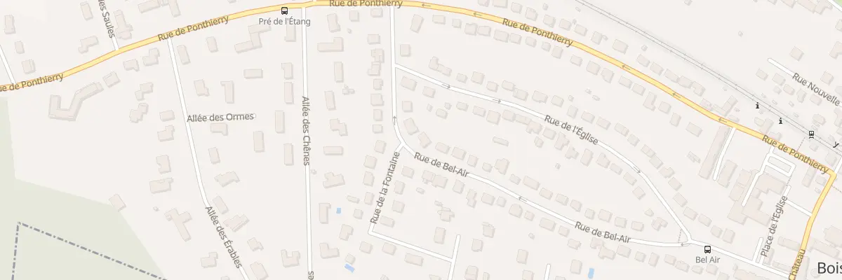 Plan du 38 Rue de Bel Air à Boissise-le-Roi