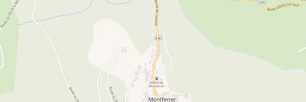 Plan du 193 Rue de la Fontaine Vieille à Montferrer