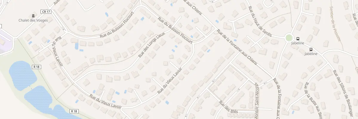 Plan du 39 Rue du Vieux Lavoir à Saint-Witz