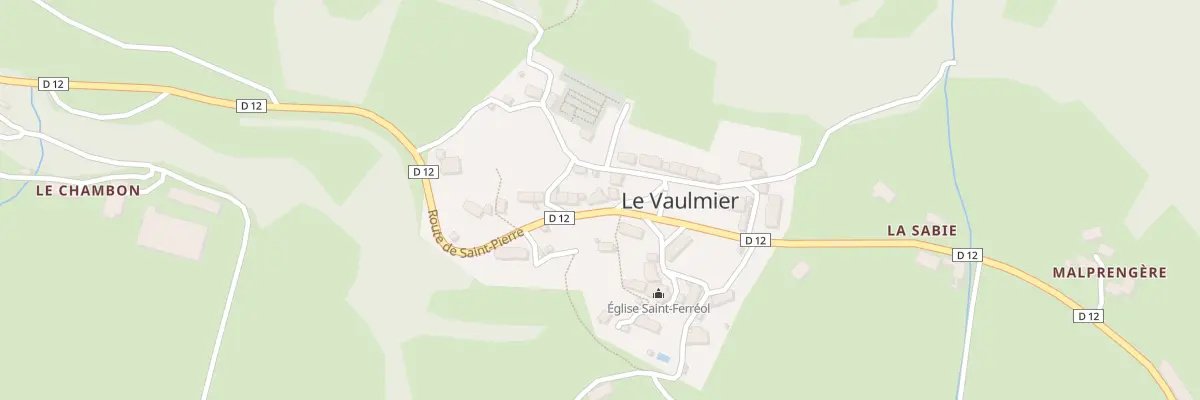 Plan du 5084 Le Bourg au Vaulmier