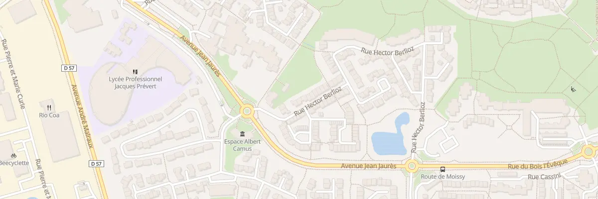 Plan du 7 Rue Hector Berlioz à Combs-la-Ville