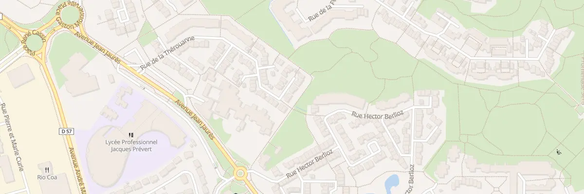 Plan du 54 Rue de la Thérouanne à Combs-la-Ville