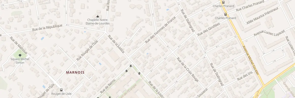 Plan du 15 Rue des Femmes de Fr à Noisy-le-Grand