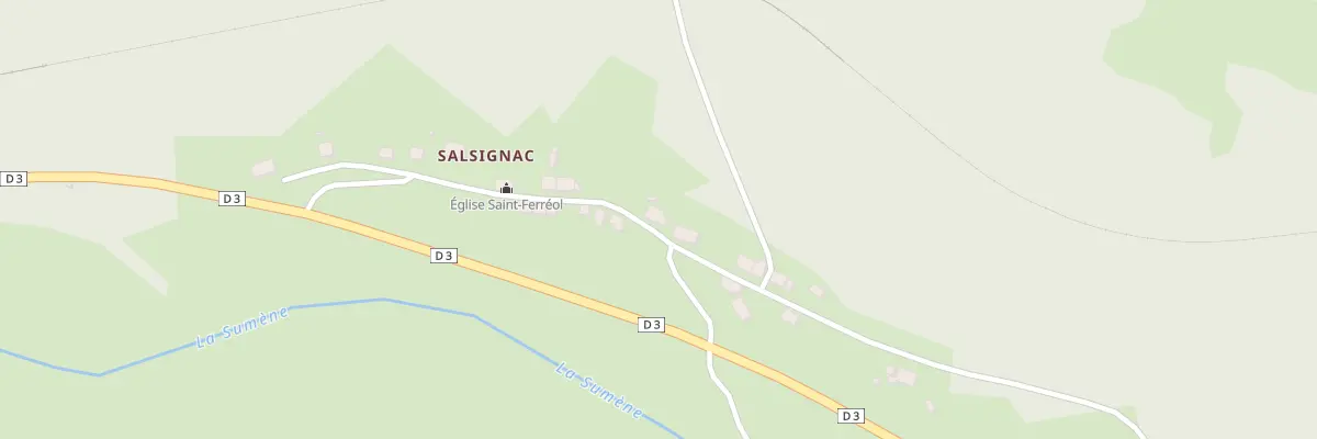 Plan du 17 Salsignac à Antignac