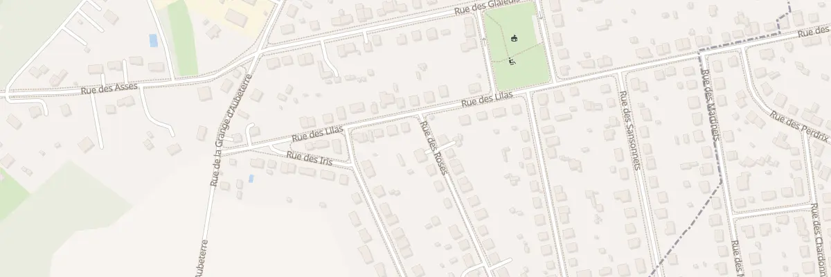 Plan du 31 Rue des Lilas à Domérat