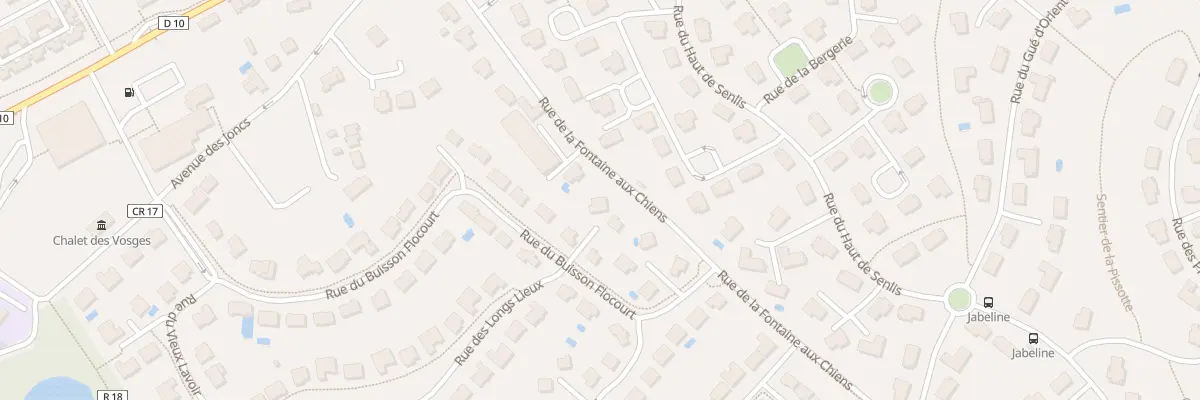 Plan du 33 Rue du Buisson Flocourt à Saint-Witz