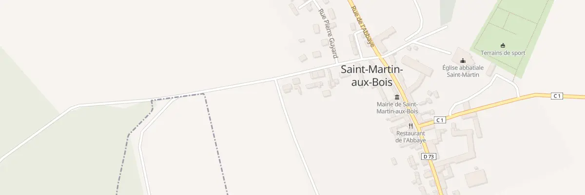 Plan du 159 Rue des Bois à Saint-Martin-aux-Bois
