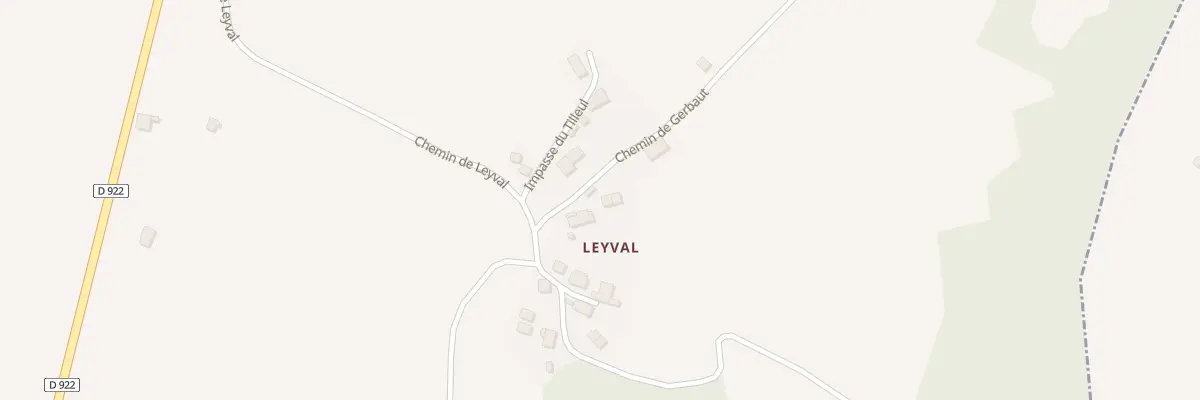Plan du 5056 Leyval à Trémouille-Saint-Loup