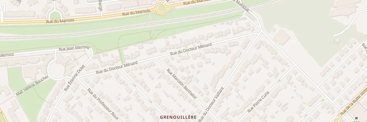 Plan du 30 Rue du Docteur Ménard à Noisy-le-Grand