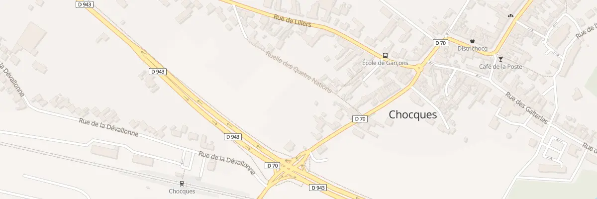 Plan du 168 Rue de la Gare à Chocques