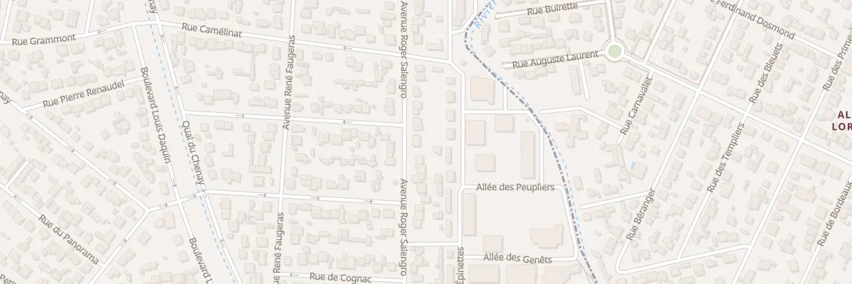 Plan du 118 Av Roger Salengro à Gagny