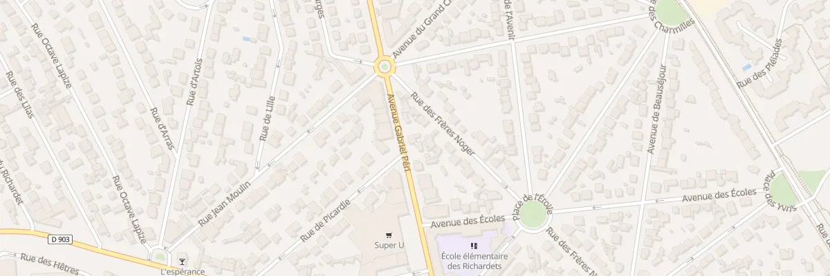 Plan du 38 Av Gabriel Péri à Noisy-le-Grand