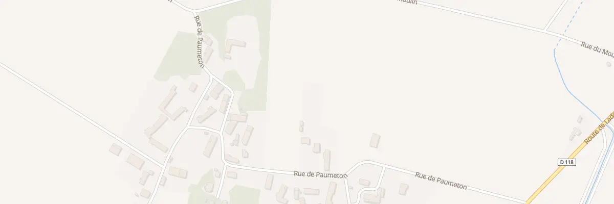 Plan du 35 Rue de Paumeton à Chapelon