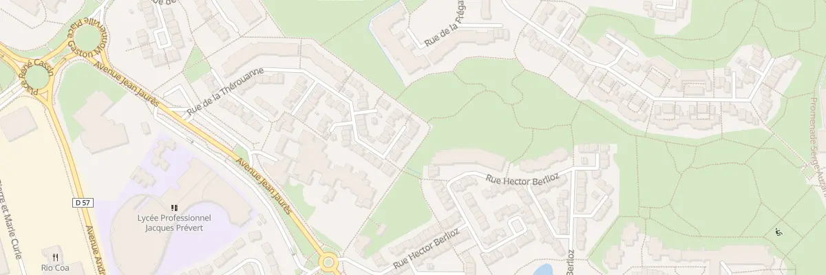 Plan du 60 Rue de la Thérouanne à Combs-la-Ville