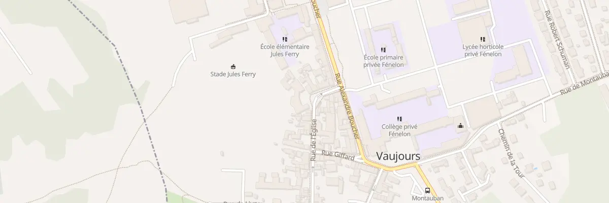Plan du 14 Rue de l’Eglise à Vaujours