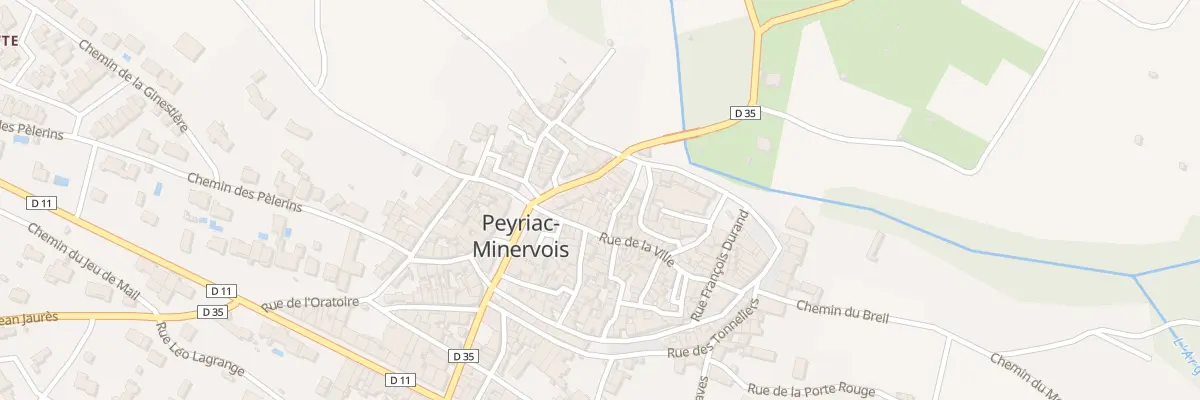 Plan du 6B Rue des Lavoirs à Peyriac-Minervois