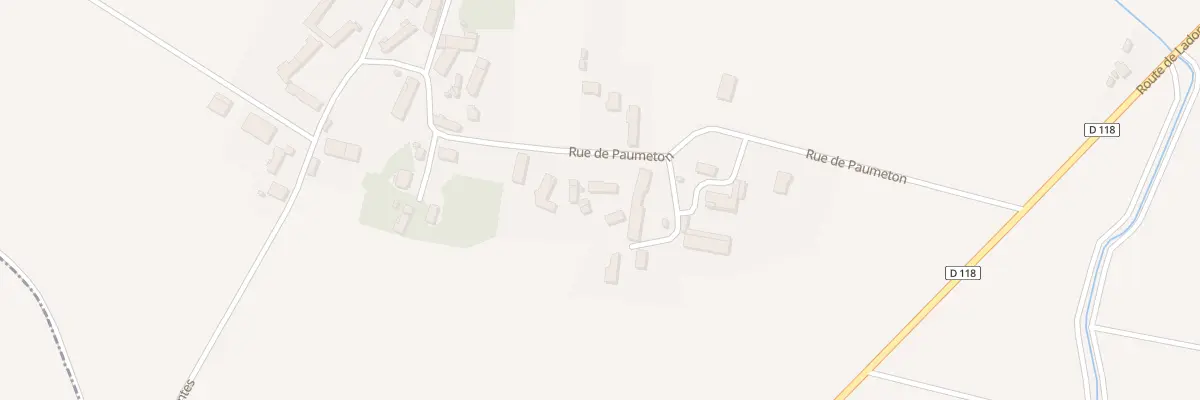 Plan du 36 Rue de Paumeton à Chapelon