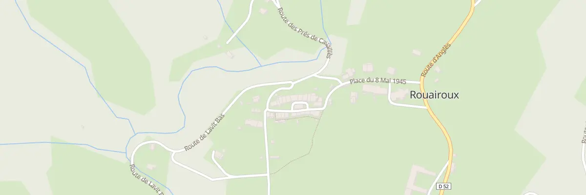Plan du 10 Rue du bourg à Rouairoux