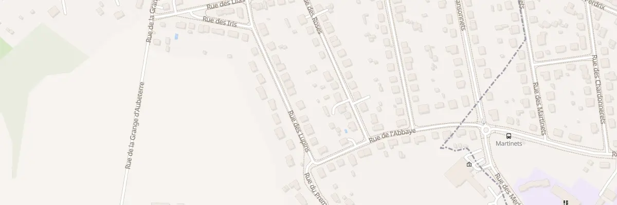 Plan du 14 Rue des Lupins à Domérat
