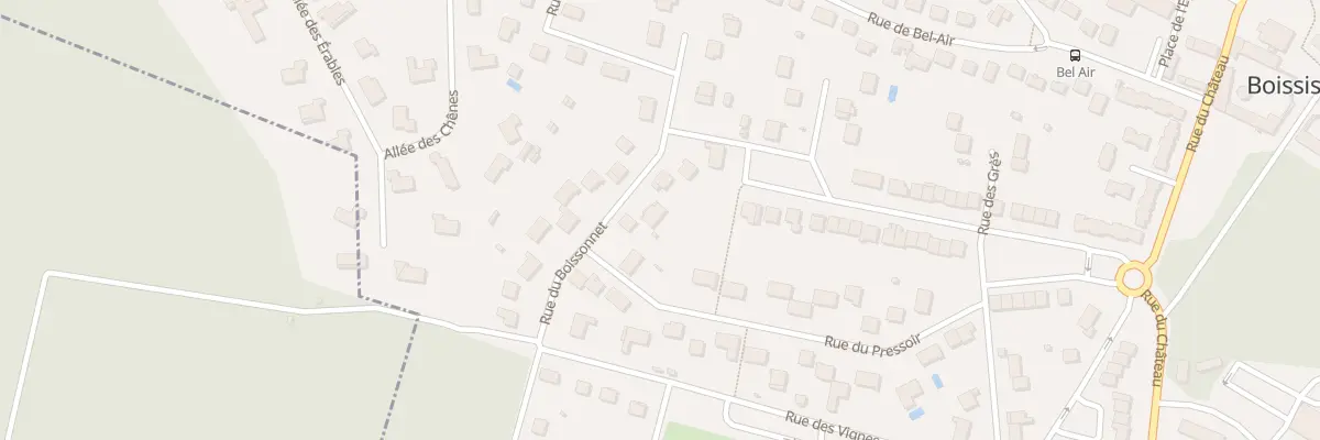 Plan du 13 Rue du Boissonnet à Boissise-le-Roi