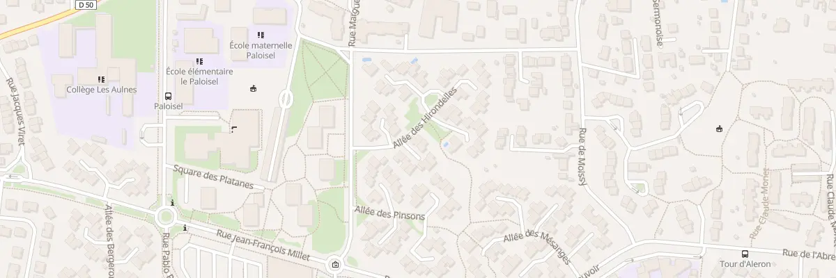 Plan du 14 All des Hirondelles à Combs-la-Ville