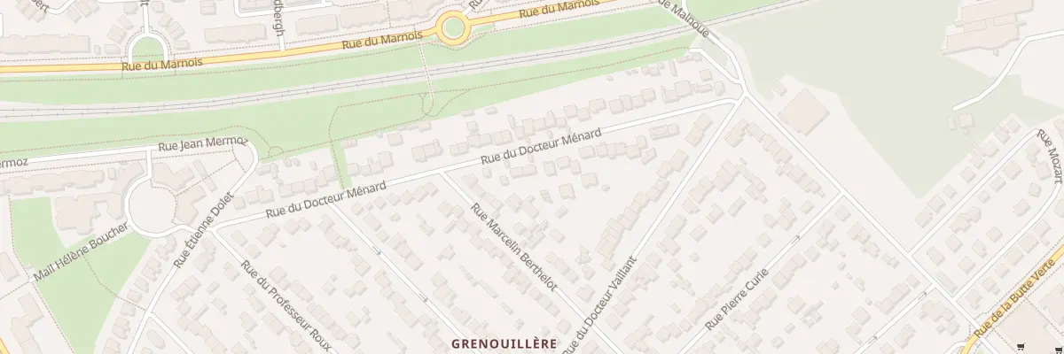 Plan du 32 Rue du Docteur Ménard à Noisy-le-Grand