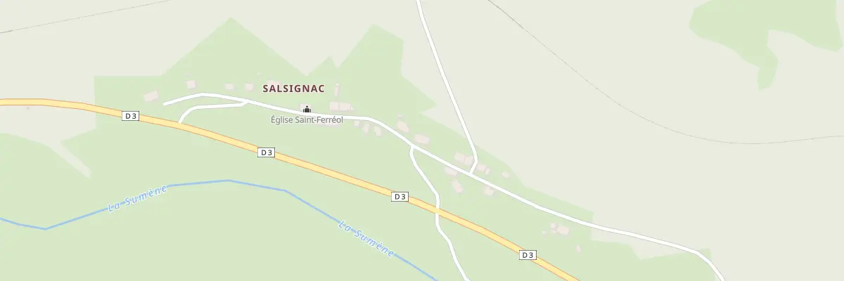 Plan du 19 Salsignac à Antignac