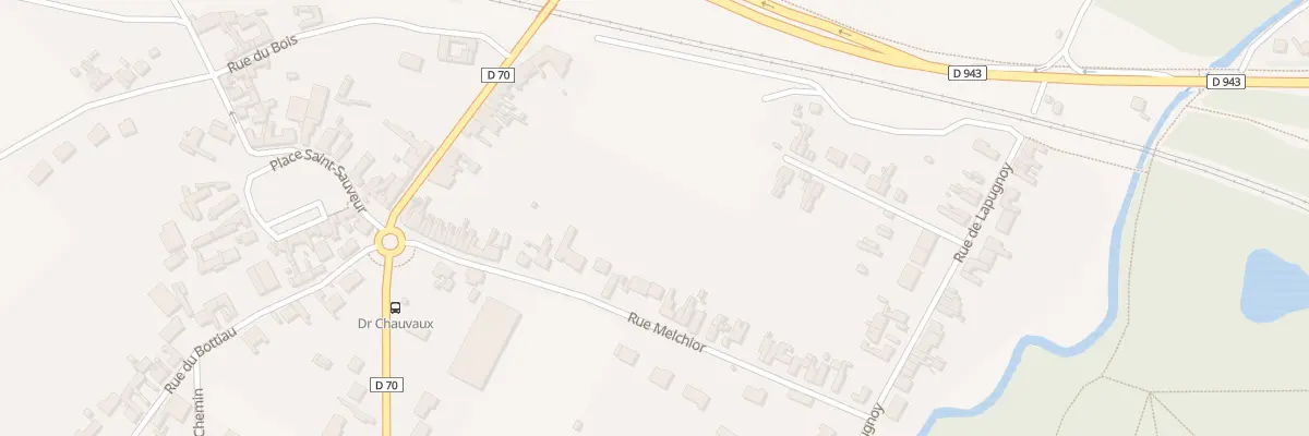 Plan du 156 Rue Melchior à Chocques