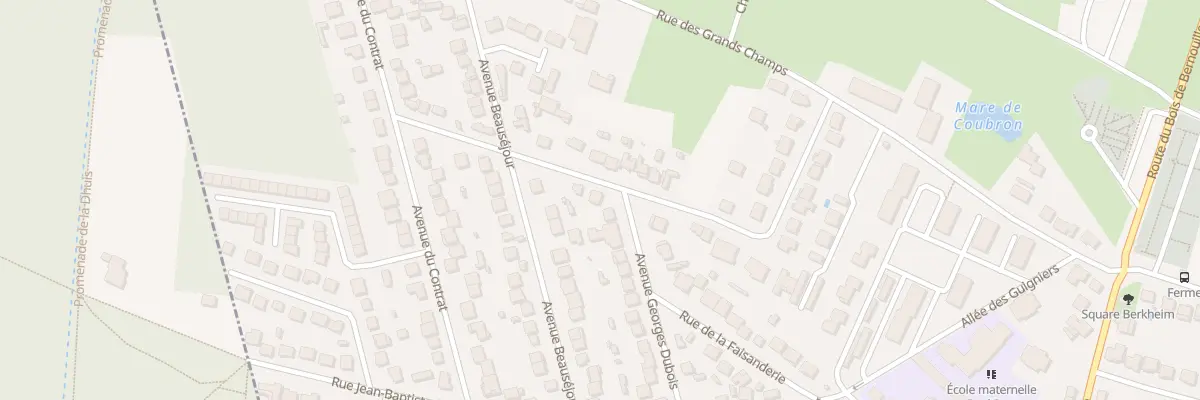 Plan du 5 Rue du Cottage des Couronnes à Coubron