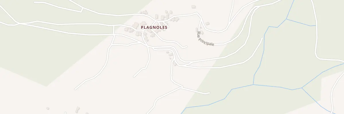 Plan du 5025 Plagnoles à Saint-Hippolyte