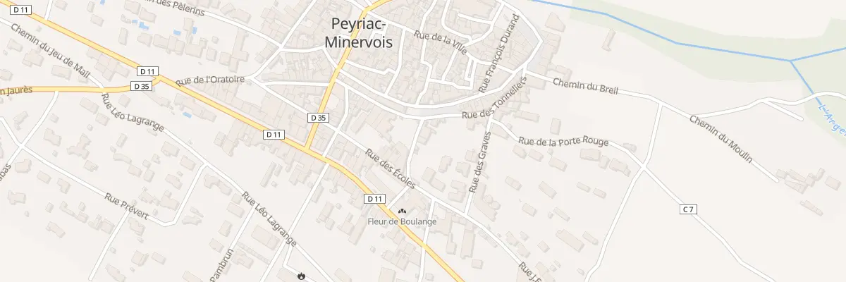 Plan du 5604 Rue Albert Teisseire à Peyriac-Minervois