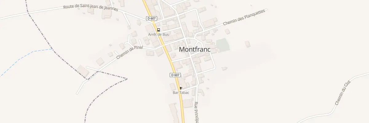 Plan du 5024 Montfranc à Montfranc