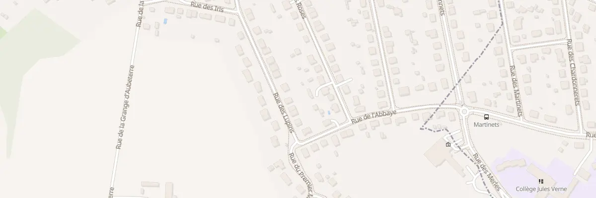 Plan du 10 Rue des Lupins à Domérat