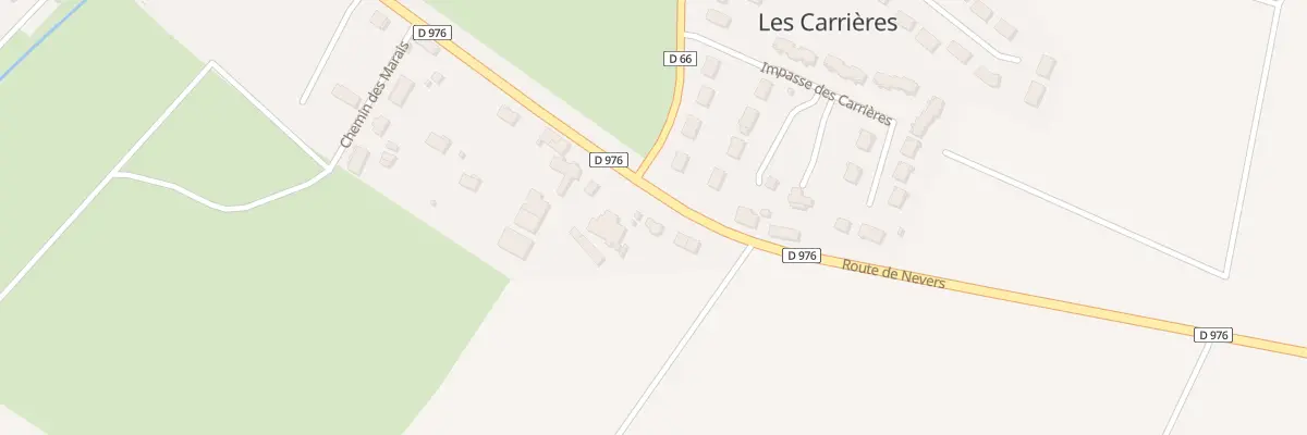 Plan du 26 Rte de Nevers à Savigny-en-Septaine
