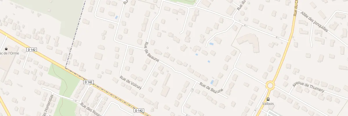 Plan du 29 Rue de Beaune à Boissise-le-Roi