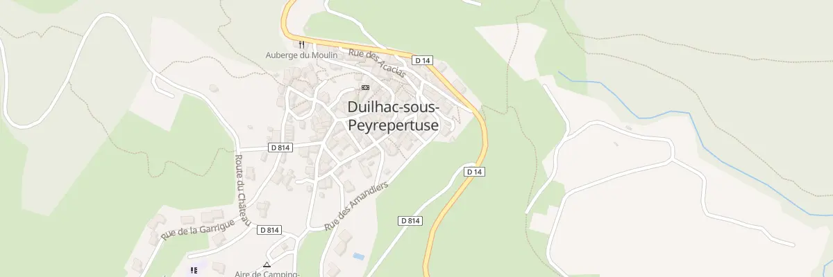 Plan du 6 Rue des Amandiers à Duilhac-sous-Peyrepertuse