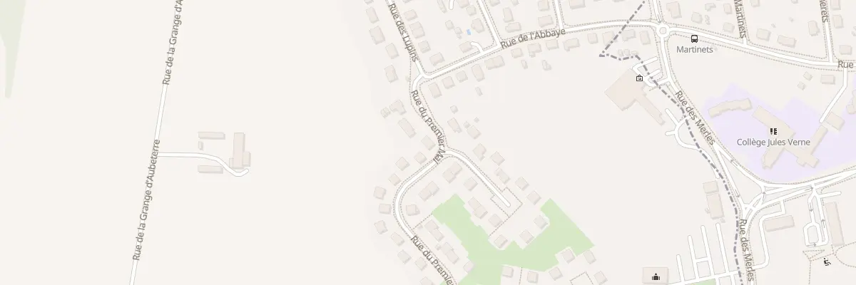 Plan du 2 Rue du 1er Mai à Domérat