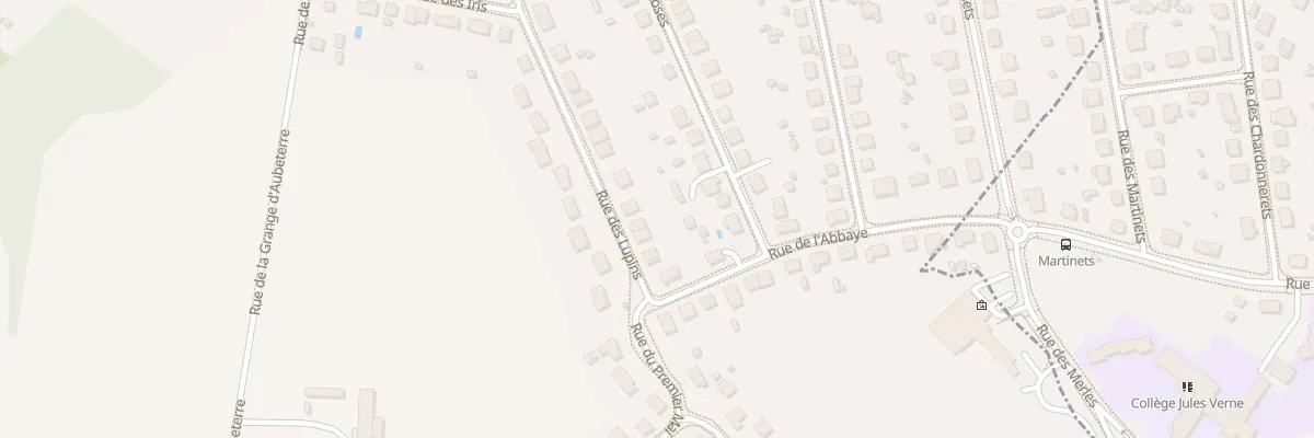 Plan du 8 Rue des Lupins à Domérat