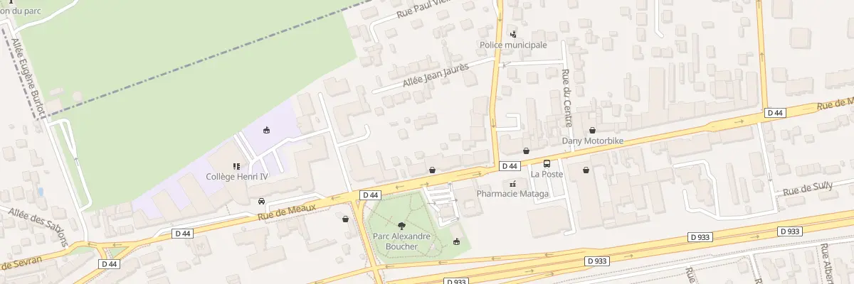Plan du 79 Rue de Meaux à Vaujours