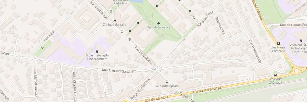 Plan du 85 Rue de Malnoue à Noisy-le-Grand